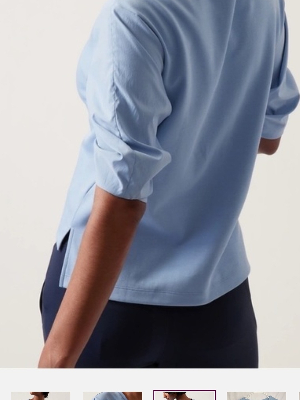 Athleta Harlow Hybrid Tee - XL - Picture 2 of 3